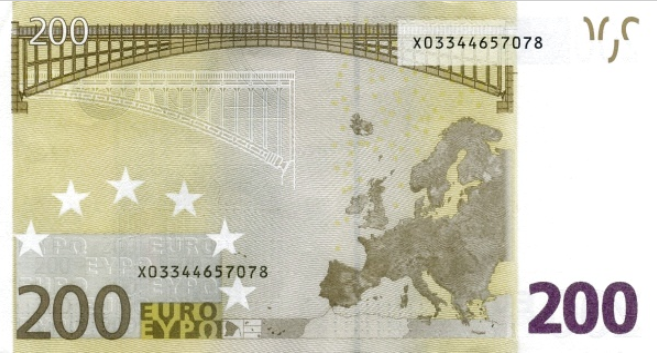 P13X European Union 200 Euro Year 2002 (Trichet)